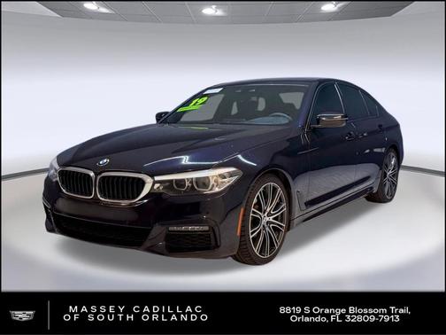 Black 2019 BMW 540 540i