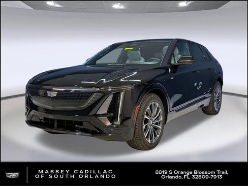 Stellar Black Metallic 2026 Cadillac LYRIQ Sport