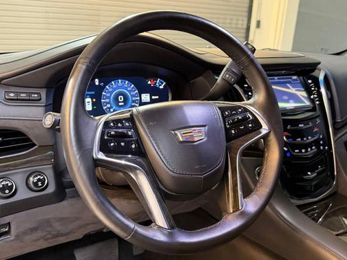 Dark Granite Metallic 2018 Cadillac Escalade ESV Platinum