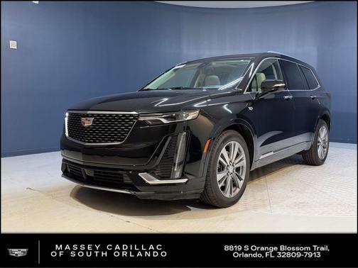 Stellar Black Metallic 2022 Cadillac XT6 Premium Luxury FWD