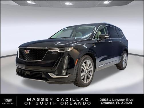Stellar Black Metallic 2022 Cadillac XT6 Premium Luxury FWD