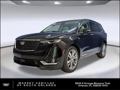 Stellar Black Metallic 2022 Cadillac XT6 Premium Luxury FWD