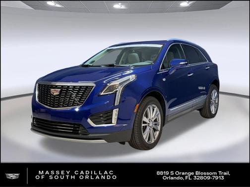 Opulent Blue Metallic 2024 Cadillac XT5 Premium Luxury