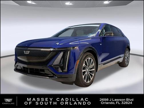 Opulent Blue Metallic 2024 Cadillac LYRIQ Sport