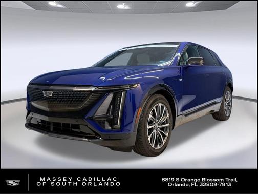 Opulent Blue Metallic 2024 Cadillac LYRIQ Sport
