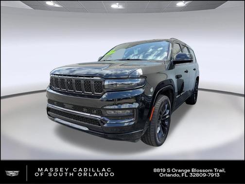 Diamond Black Crystal Pearlcoat 2023 Jeep Grand Wagoneer Series III Obsidian 4x4