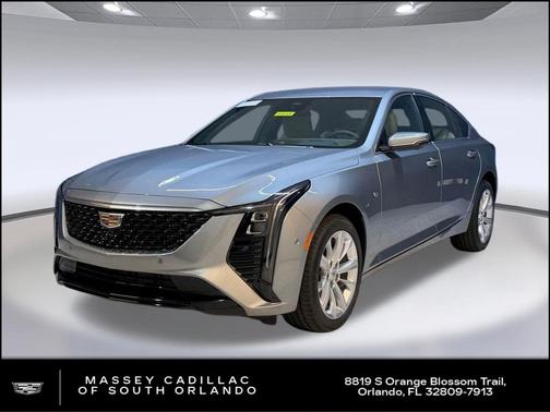 Argent Silver Metallic 2026 Cadillac CT5 Premium Luxury