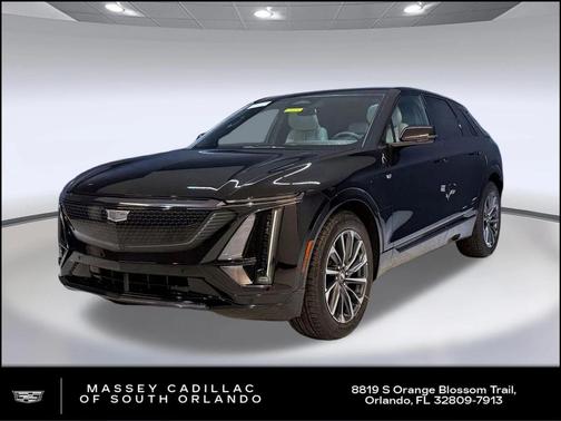 Stellar Black Metallic 2026 Cadillac LYRIQ Sport