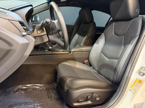 Summit White 2025 Cadillac CT4 Premium Luxury RWD