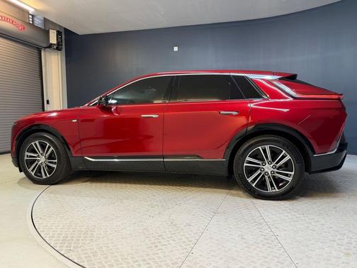 Radiant Red Tintcoat 2024 Cadillac LYRIQ Luxury