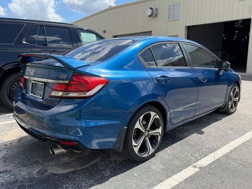 Blue 2015 Honda Civic Si