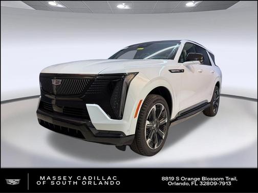 Vibrant White Tricoat 2026 Cadillac Escalade IQL Sport