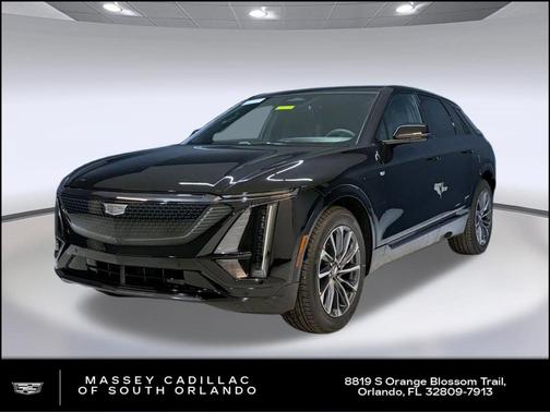 Stellar Black Metallic 2026 Cadillac LYRIQ Sport