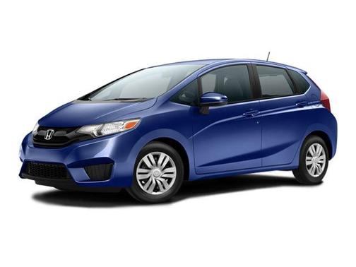 Blue 2017 Honda Fit LX