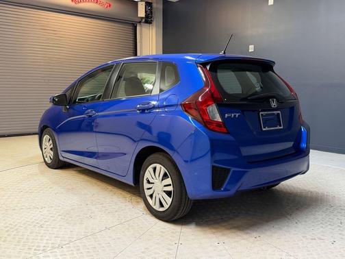 Blue 2017 Honda Fit LX