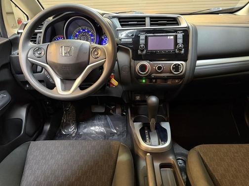 Blue 2017 Honda Fit LX