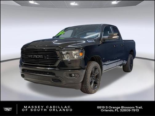 Diamond Black Crystal Pearlcoat 2021 RAM 1500 Big Horn/Lone Star