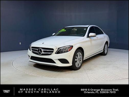 White 2019 Mercedes-Benz C-Class C 300 4MATIC