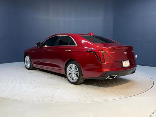 Radiant Red Tintcoat 2023 Cadillac CT4 Premium Luxury