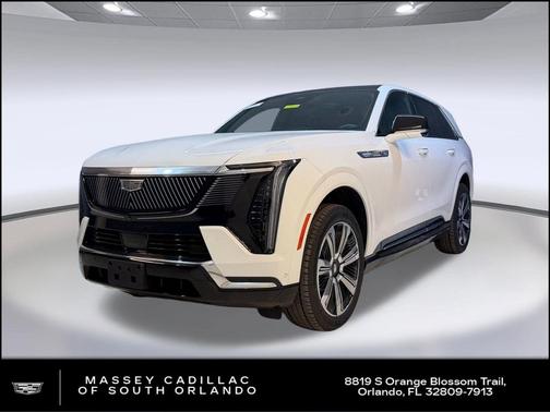 Summit White 2025 Cadillac Escalade IQ Luxury 1