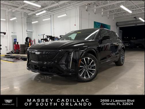 Stellar Black Metallic 2026 Cadillac LYRIQ Sport