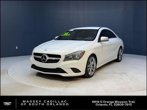 White 2015 Mercedes-Benz CLA-Class Base