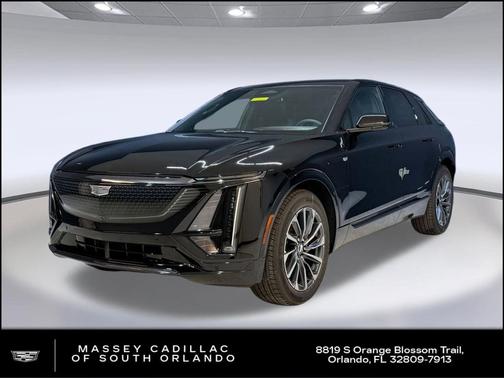 Stellar Black Metallic 2026 Cadillac LYRIQ Sport