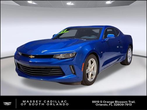Hyper Blue Metallic 2017 Chevrolet Camaro 1LT