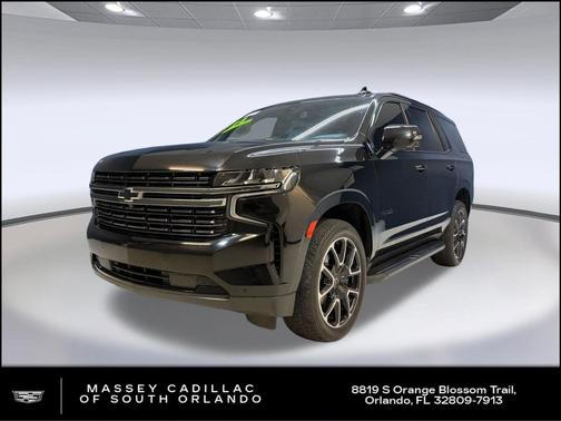 Black 2021 Chevrolet Tahoe 4WD RST