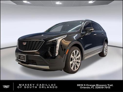 Stellar Black Metallic 2023 Cadillac XT4 Premium Luxury