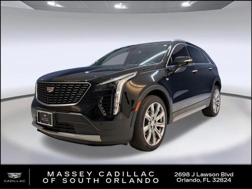 Stellar Black Metallic 2023 Cadillac XT4 Premium Luxury