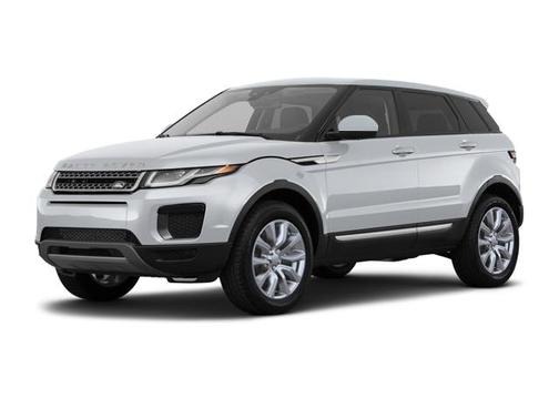 Silver 2018 Land Rover Range Rover Evoque SE