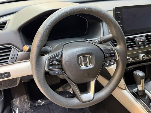 White 2021 Honda Accord LX 1.5T