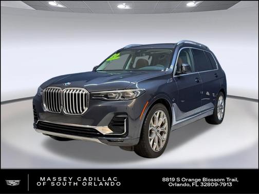 Arctic Gray Metallic 2020 BMW X7 xDrive40i