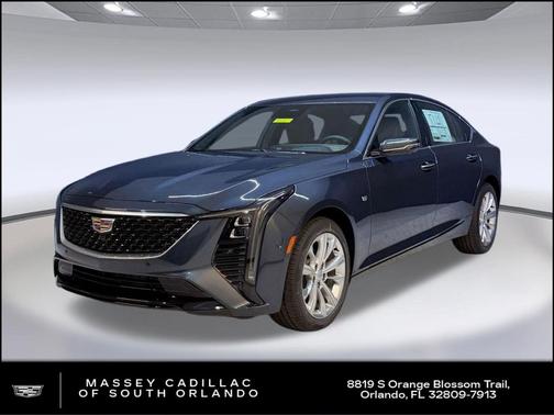 Deep Space Metallic 2026 Cadillac CT5 Premium Luxury