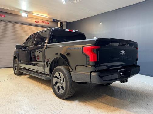 Black 2025 Ford F-150 Lightning Flash