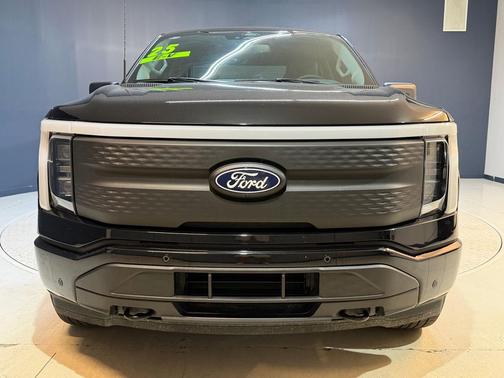 Black 2025 Ford F-150 Lightning Flash