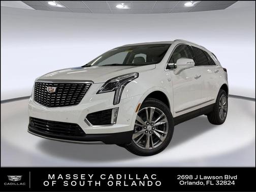 Crystal White Tricoat 2026 Cadillac XT5 Premium Luxury