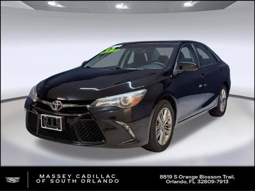 Black 2015 Toyota Camry SE