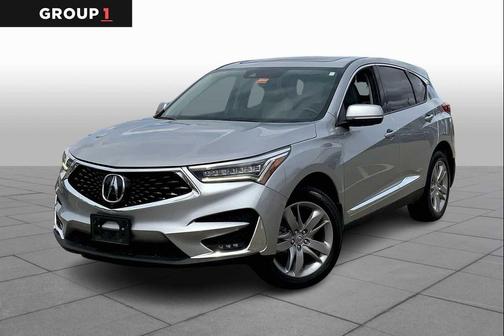 Lunar Silver Metallic 2019 Acura RDX Advance Package