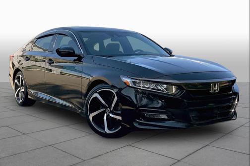 Crystal Black Pearl 2018 Honda Accord Sport 2.0T