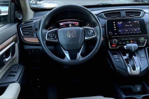 Molten Lava Pearl 2019 Honda CR-V EX