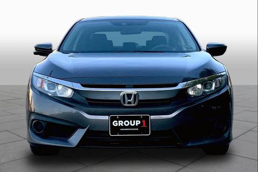 Modern Steel Metallic 2018 Honda Civic EX