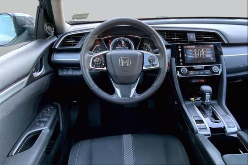 Modern Steel Metallic 2018 Honda Civic EX