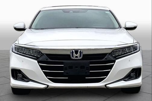 Platinum White Pearl 2021 Honda Accord Hybrid Touring