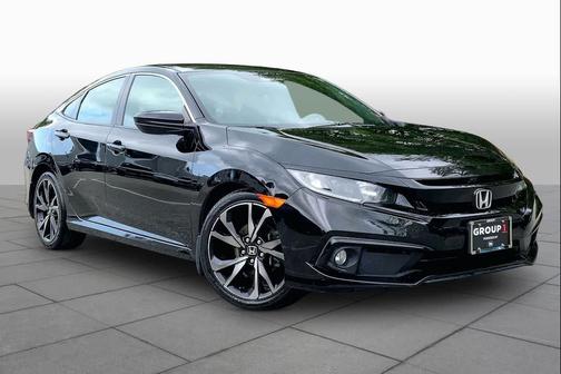 Crystal Black Pearl 2019 Honda Civic Sport