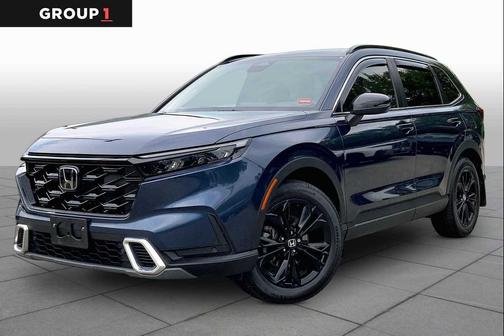 Canyon River Blue Metallic 2023 Honda CR-V Hybrid Sport Touring AWD