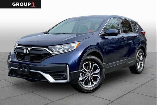 Obsidian Blue Pearl 2022 Honda CR-V AWD EX-L
