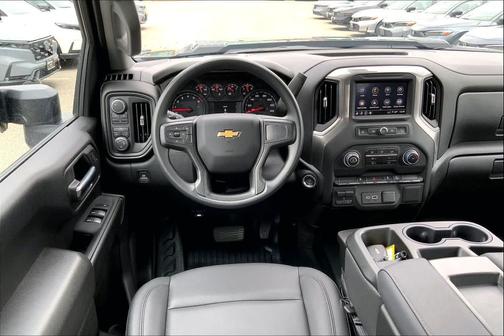 Black 2025 Chevrolet Silverado 3500 WT