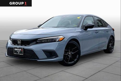 Sonic Gray Pearl 2023 Honda Civic Sport